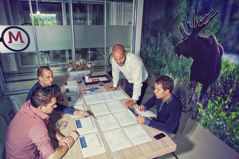 Impressie tijdens het in kaart brengen van de Customer Journey voor PrimaVillas.nl Impressie tijdens het in kaart brengen van de Customer Journey voor PrimaVillas.nl
