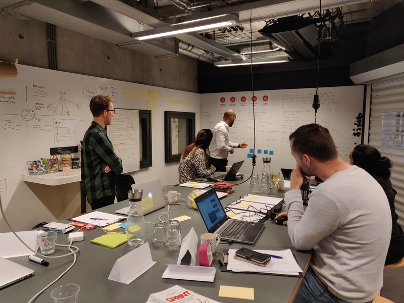 Design Sprint ruimte GBI - dag 1 - Moose Agency Design Sprint ruimte GBI - dag 1 - Moose Agency